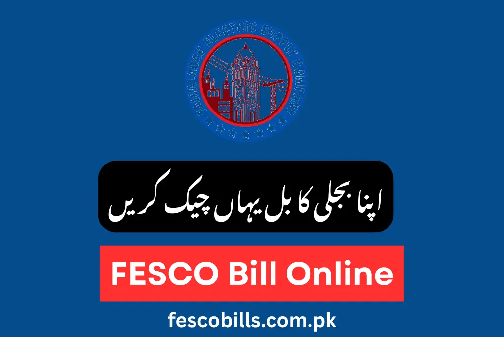 FESCO Online Bill – October 2026