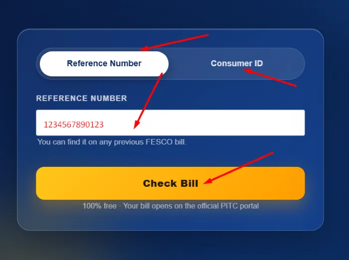 How to Check FESCO Bill Online