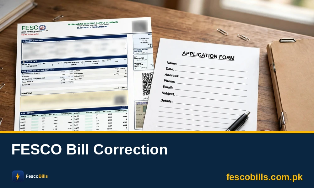 FESCO Bill Correction
