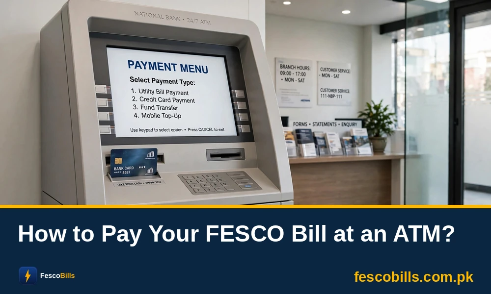 How to Pay Your FESCO Bill at an ATM?